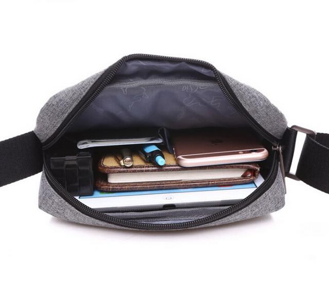 Bolso de hombro ligero portátil de moda para hombre, bolso impermeable para ordenador portátil