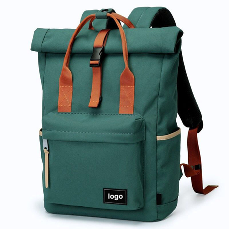 Mochila para ordenador portátil de viaje con parte superior enrollable extensible multifuncional para hombres y mujeres, mochila para ordenador portátil reciclada duradera para mascotas<span id=