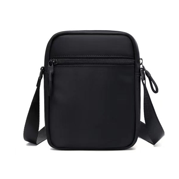 Moda impermeable oxford pequeño teléfono celular bandolera hombres antirrobo viaje casual bolso de hombro