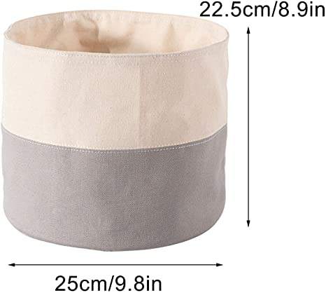 Cesta de almacenamiento de pan de lino de gran tamaño Bolsa de servicio de alimentos reutilizable para pan o rollos de masa fermentada caseros