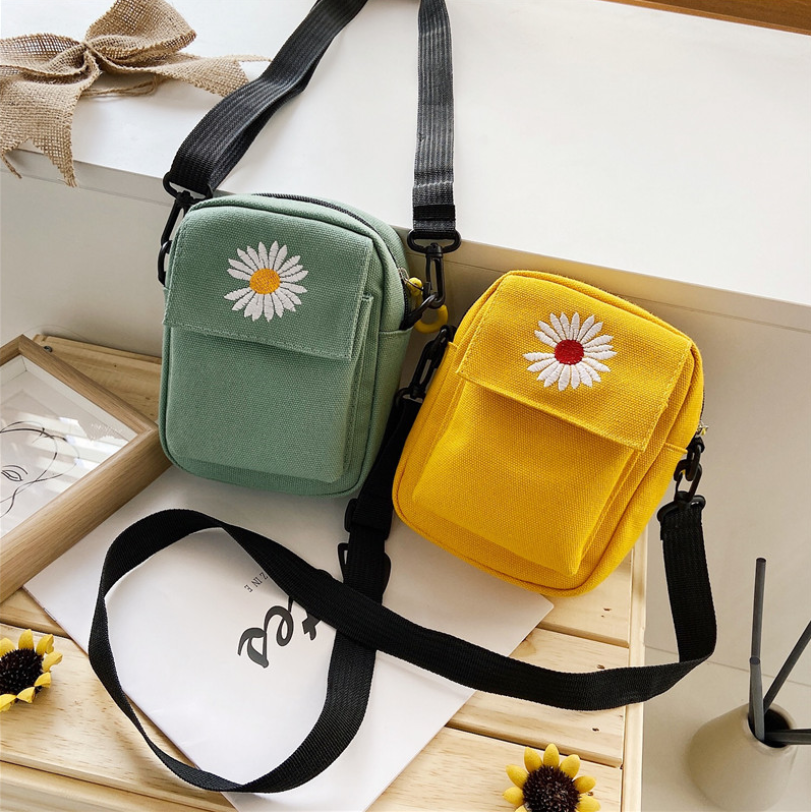 Bolsos cruzados pequeños para teléfono celular a la moda para mujer con correa para el hombro
