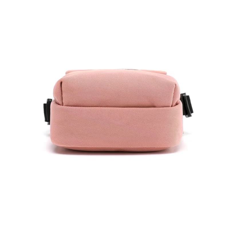 Bandolera pequeña para teléfono móvil, bandolera ajustable a la moda pequeña impermeable para mujer con bolsillo pulti