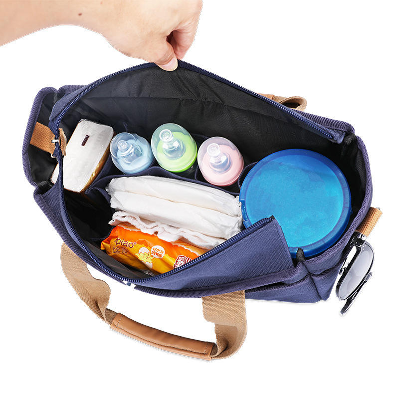Durable viaje unisex recién nacido cuidado bebé almacenamiento pañal cochecito organizador colgante bebé bolsa