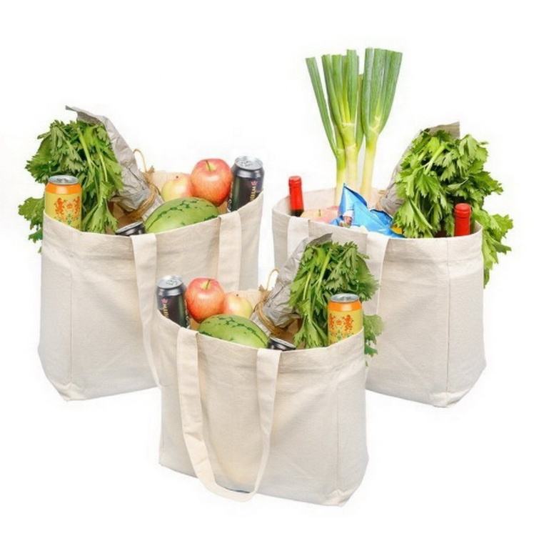 Bolsa de productos de compras de tela de muselina de algodón orgánico lavable reutilizable para verduras, frutas, venta al por mayor barata